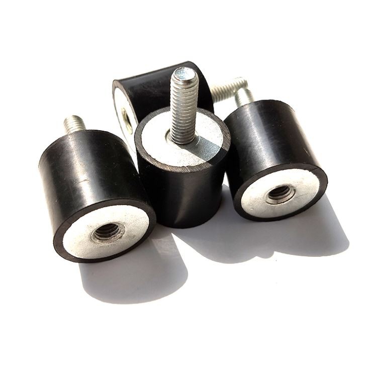 NR Rubber Vibration Damper Mounting Black Color