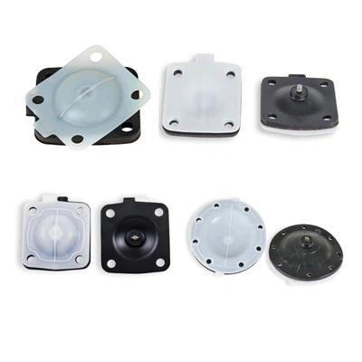 Diafragma de borracha NBR reforçado com tecido